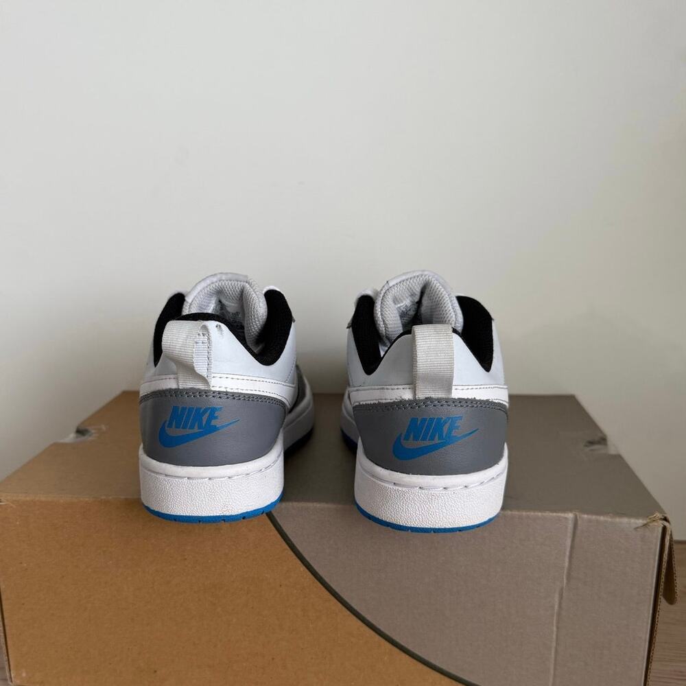 Nike Court Borough Low 2 SE 'Photo Blue' Kids Sneakers - SZ 3.5 Y - Picture 5 of 12